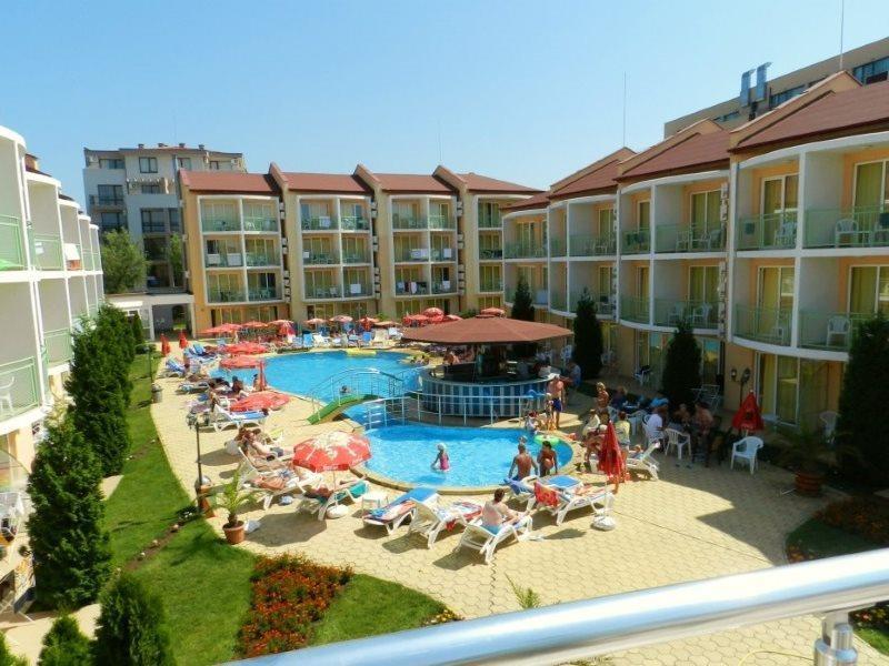 Sun City Hotel Sunny Beach Exterior foto