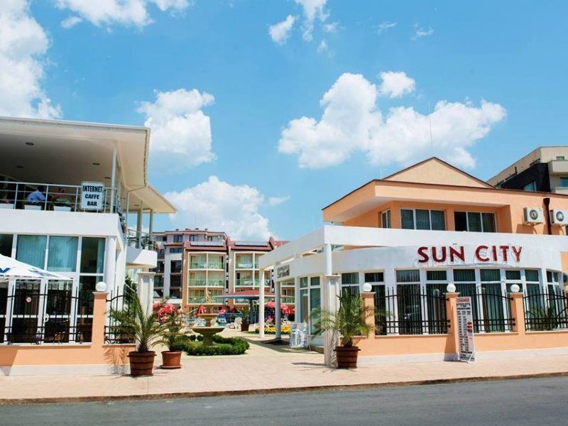 Sun City Hotel Sunny Beach Exterior foto